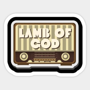 Lamb Of God Sticker